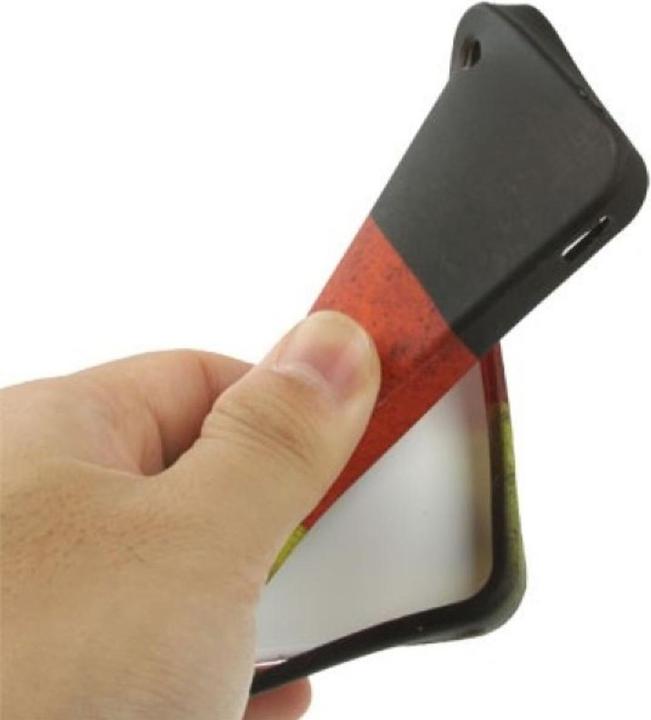 Produktbild König Design Schutzhülle TPU für Handy iPhone 4 4S 4G Deutschland (Apple iPhone 4, LG G4s)