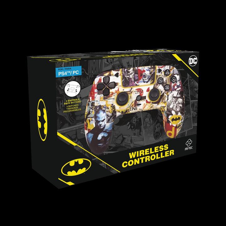 Actual product image Blade PS4 DC Wireless Gamepad Batman Compatible with PC and PS4 (PS4, PC)