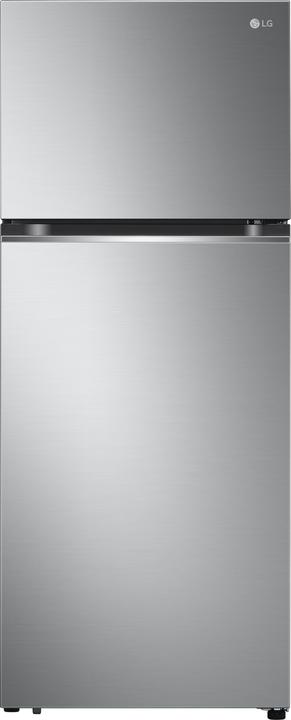 LG GTBV36PZGKD Double Door Refrigerator 70cm, Class E, 395L, Door & Linear Cooling, Stainless Steel (395 l)