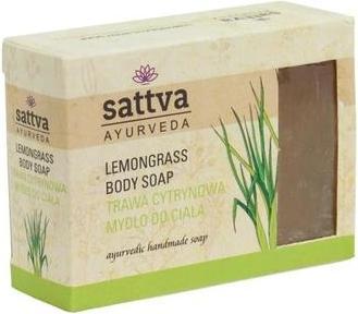 Actual product image Sattva Ayurveda Lemongrass body cubes 125 g - Sattva (Soap lotion)