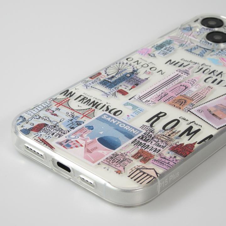 Actual product image PhoneLook Cover silicone rubber cities of the world (Apple iPhone 14)