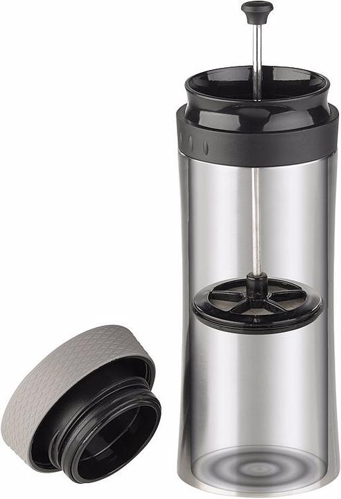 Produktbild Rosenstein & Söhne 2in1-Edelstahl-Thermobecher mit French-Press-System (0.48 l)