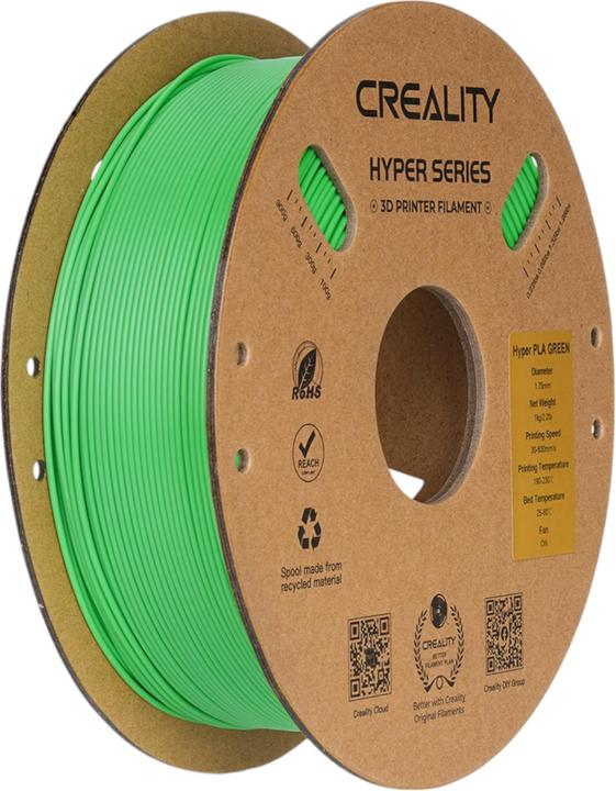 Immagine prodotto Creality Hyper PLA (PLA, 1.75 mm, 1000 g, Verde)
