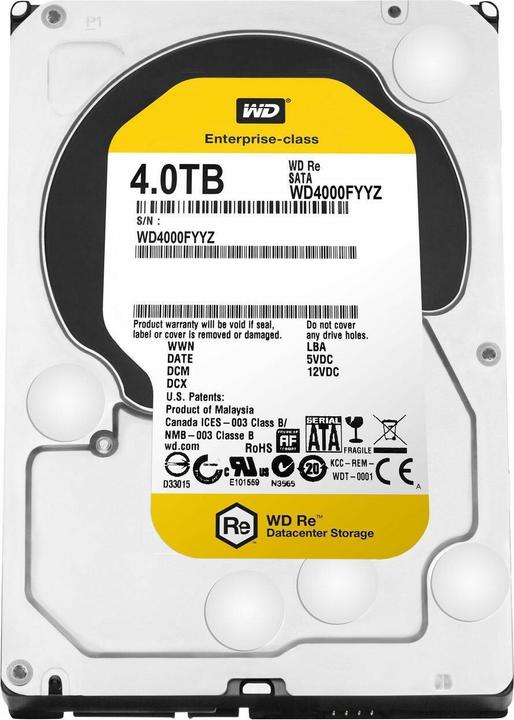Actual product image WD WD4000FYYZ-RFB (4 TB, 3.5")