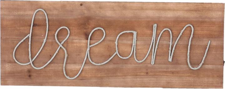 Produktbild Swisshandel24 LED-Holzschild, Leuchtbild Wandbild, Landhaus - 28x72x3cm, dream (28 x 72 x 3 cm)