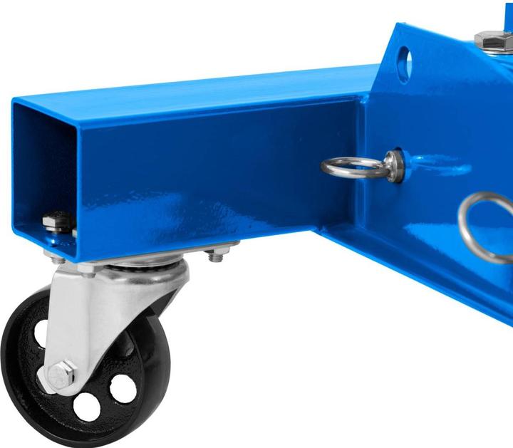 Produktbild MSW Werkstattkran klappbar 1.000 kg Motorheber bis 212 cm Motorkran mobil Hebekran