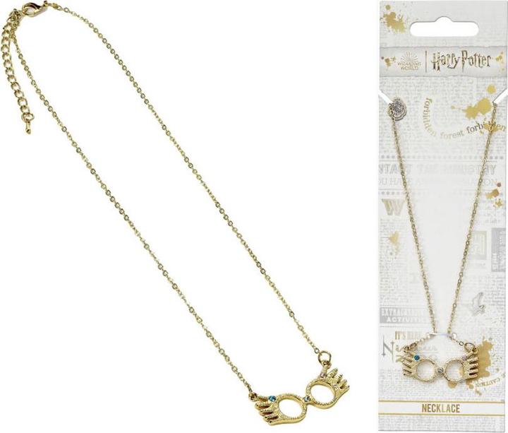 Carat Harry Potter Offizielle goldfarbene Luna Lovegood Halskette, Einheitsgrösse, Zink, Kein Edelstein (Zink)