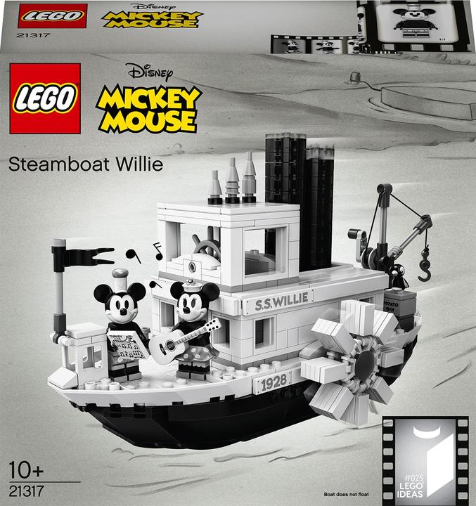 Image du produit LEGO Bateau à vapeur Willie (21317, LEGO Ideas, LEGO difficiles à trouver)