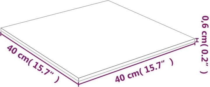 Actual product image VidaXL Desmond (40 x 40 cm)