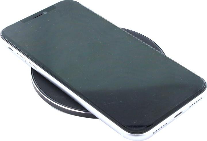 Actual product image cyoo Basic Wireless Charging Pad - White - Charger Qi Standard Inductive Wireless (10 W)