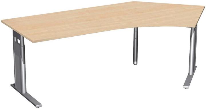Image du produit Geramöbel PC-Schreibtisch 135G r Bu 2166x800/1130,680-820