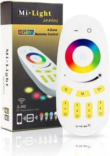 Image du produit Milight Télécommande radio Touch 4 zones Multicolor+ RGBW
