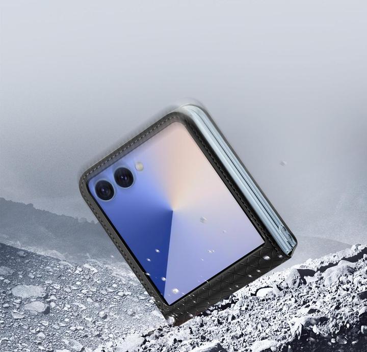 Actual product image Dux Ducis - Bril - Samsung Galaxy Z Flip7 - Black (Samsung Galaxy Z Flip7)