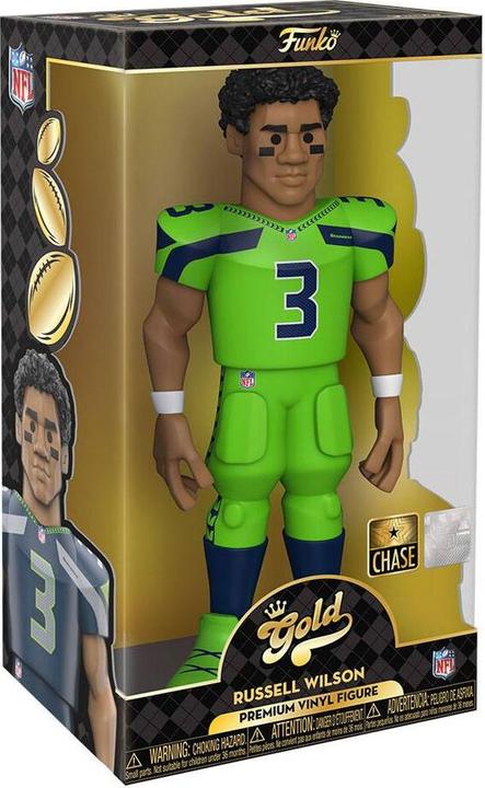 Produktbild Funko NFL - Seahawks - Russell Wilson Vinyl Gold Figur 30 cm aus Sortiment
