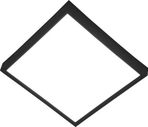 Produktbild Nino Leuchten Puccy 61042308 schwarz LEDDeckenleuchte 3000K 15W eckig (1200 lm)