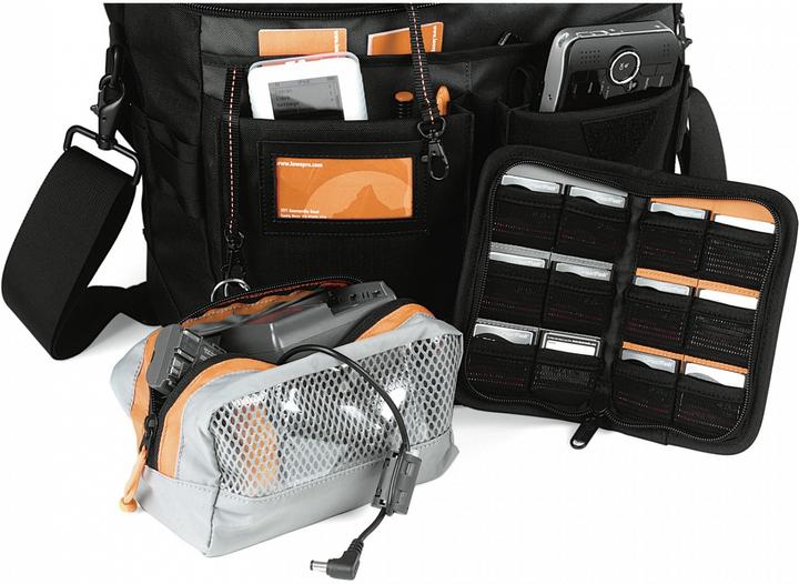 Actual product image Lowepro Stealth Reporter D400 AW, black (Camera shoulder bag)