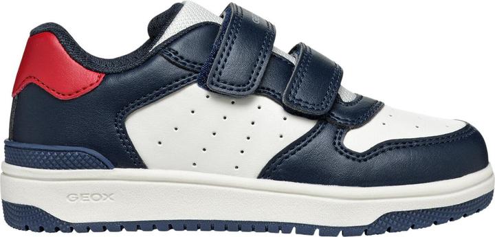 Navy Blue, White