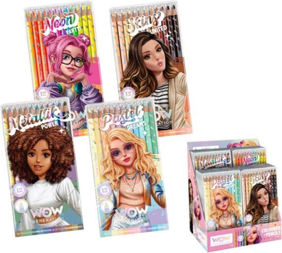Image du produit Kids Licensing Wow Generation stylo à couleur ass. (Multicolore, 12 x)