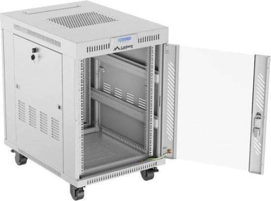 Immagine prodotto Lanberg Armadio rack 15U 600x800 in vetro (10.86 HE, Rack da 19 pollici)