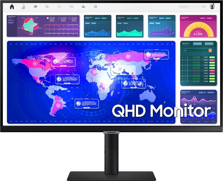 Actual product image Samsung LS27A600NWUXEN (2560 x 1440 pixels, 27")