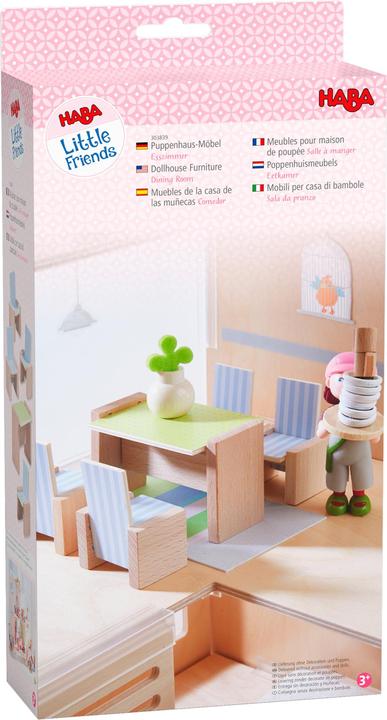 Produktbild Haba Little Friends – Puppenhaus-Möbel Esszimmer
