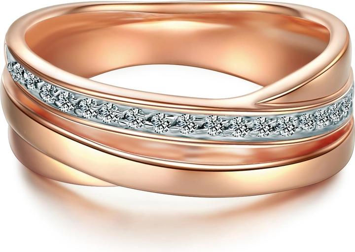 Produktbild Trilani Damen Sterling Silber Zirkonia roségold - 4196 (51, 925 Silber)