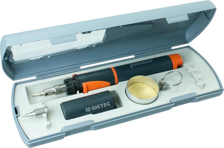 Actual product image Portasol Gas Soldering Iron Pro Piezo 75 "Basic Set