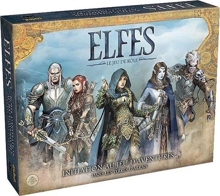 Immagine prodotto Black Book Elfi - Introduzione al gioco di avventura nelle Terre di Arran (Francese)