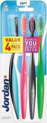 Produktbild Jordan Ultimate You Toothbrush 4Pack Soft (Weich, 4 x)