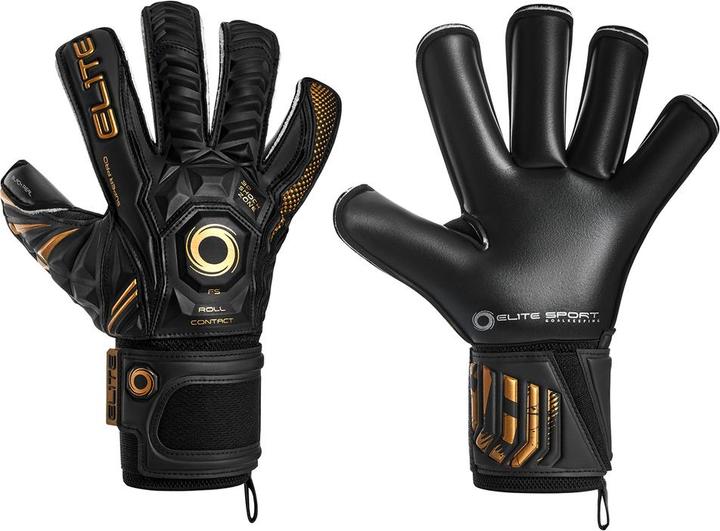 Elite Torwarthandschuhe Black Real (11)
