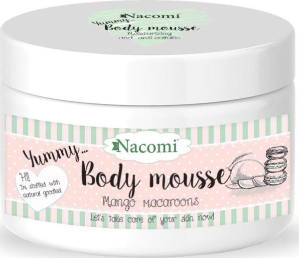 Immagine prodotto Nacomi Mousse corpo Mousse corpo Mango Macarons 180ml (Crema corpo, 150 ml)