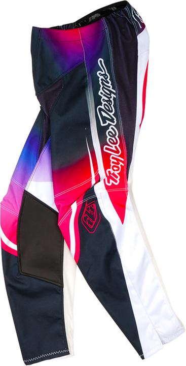 Troy Lee Designs GP Pro Pant, Drip, black/purple, youth 22 (22)