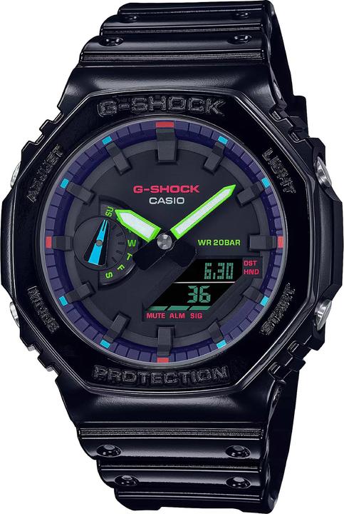 Casio GA-2100RGB-1AER (Chronograph, 49 mm)