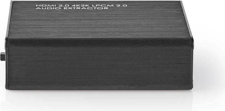 Productafbeelding Nedis HDMI Extractor| Input| Output TosLink aansluiting 1x 3,5 mm| - Audio/Multimedia