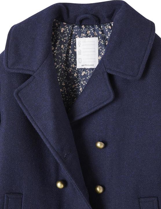 Produktbild Vertbaudet Mädchen Mantel aus Wollstoff, Wattierung Recycling-Polyester (116)
