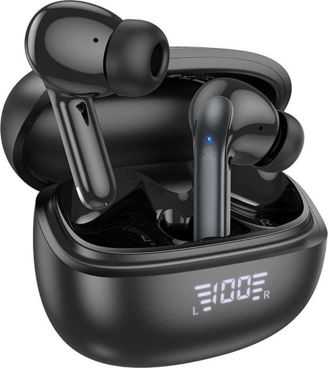 Produktbild Hoco EQ5 Energy Headset Wireless In-Ear Anrufe/Musik Bluetooth Schwarz (ANC, 7 h, Kabellos)