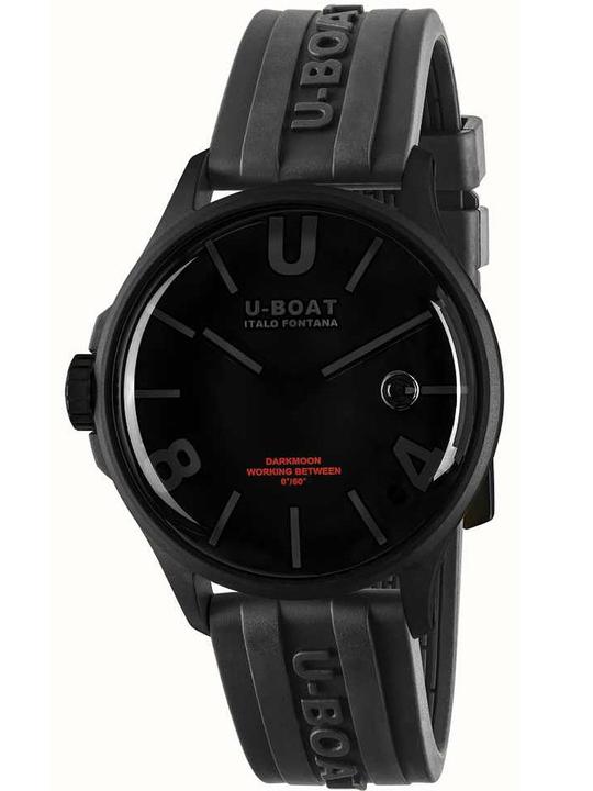 Actual product image U-Boat 9545 Darkmoon Black PVD men's watch 40mm 5ATM (Analogue wristwatch, 40 mm)