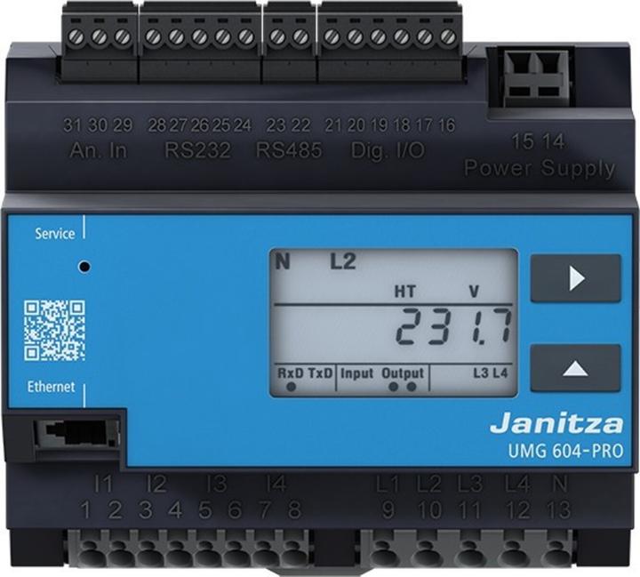 Actual product image Janitza UMG 604 Pro