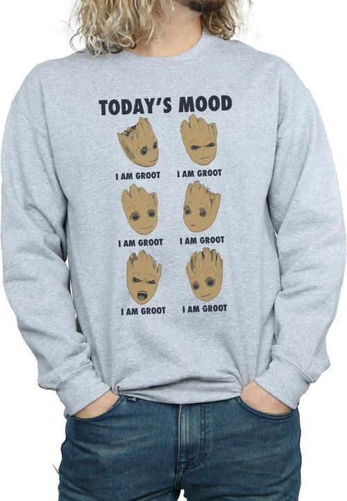 Immagine prodotto Guardians Of The Galaxy Groot Today's Mood Felpa Uomo (XL)