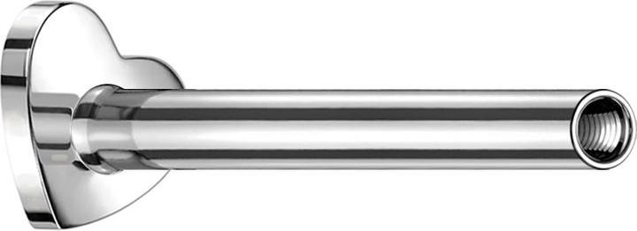 Actual product image Star Piercing Micro Labret Rod Heart silver with 0.8 mm internal thread (Titanium G23, without brass)