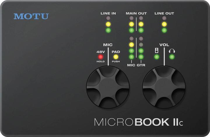 Actual product image MOTU MicroBook IIc (USB)