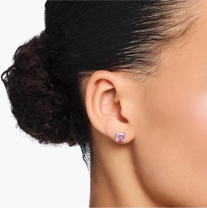 Immagine prodotto Thomas Sabo Orecchini a perno con pietra rosa, argento (Argento 925)