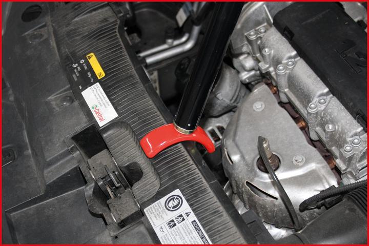 Produktbild KS Tools Teleskop-Motorhauben- und Heckklappenstütze, 64-109cm