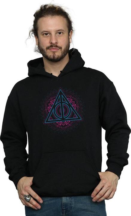 Produktbild Neon Deathly Hallows Kapuzenpullover (S)