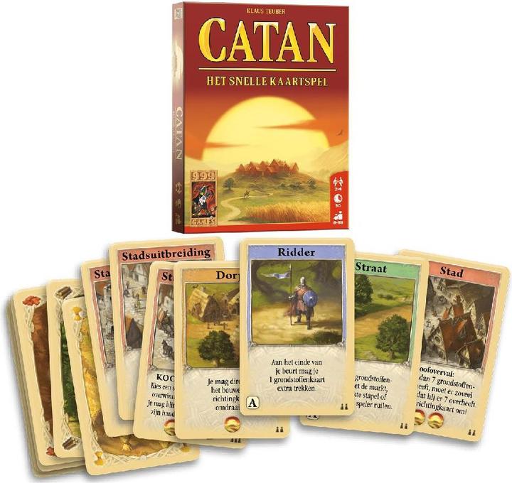 Produktbild 999Games Catan - Het Snelle Kaartspel (Niederländisch)