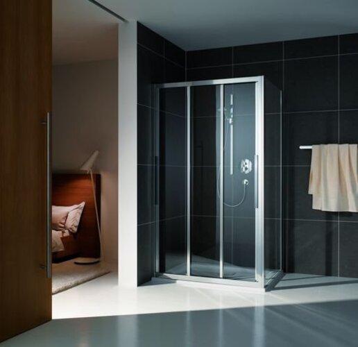 Koralle Porte coulissante pour douche en corail myDay S3 100 965-1005x2000mm (106 cm, 210 cm, 13.90 cm)