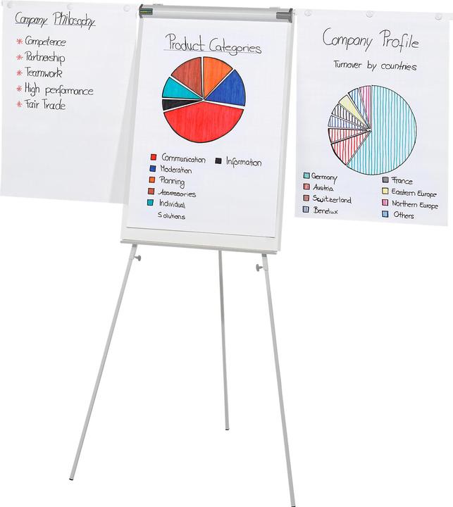Image du produit Schäfer Shop Flipchart F2100SSI avec trépied
