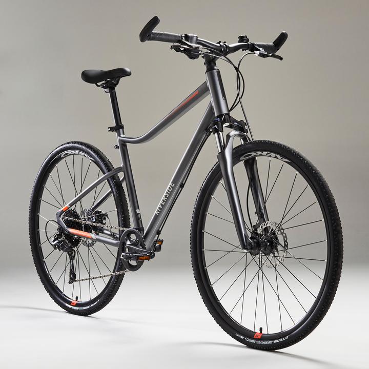 Riverside Cross Bike 28 Zoll 700 grau/orange (48 cm)