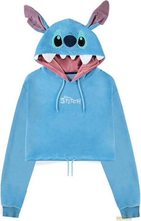 Produktbild Difuzed Lilo & Stitch Cropped Sweater à capuche Stitch (L) (L)