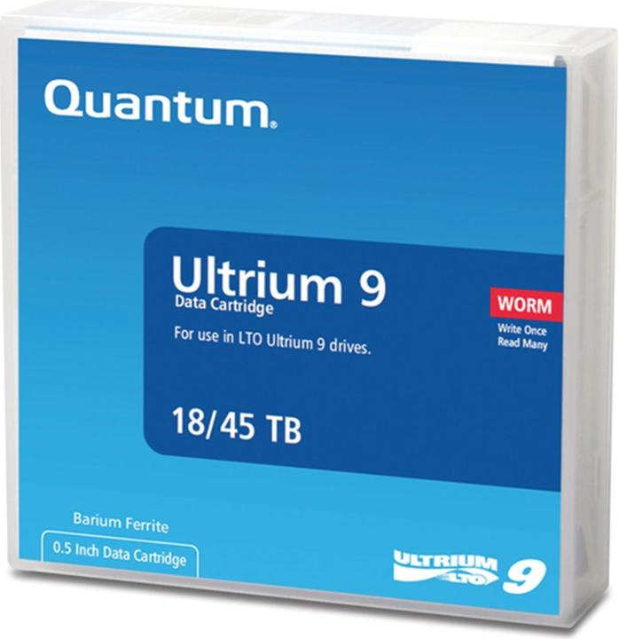 Quantum Data Cartridge Lto-9 Worm (LTO-9 Ultrium, 18000 GB)